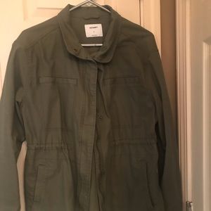 Two Old navy utility jackets. One small and one medium. Very same
